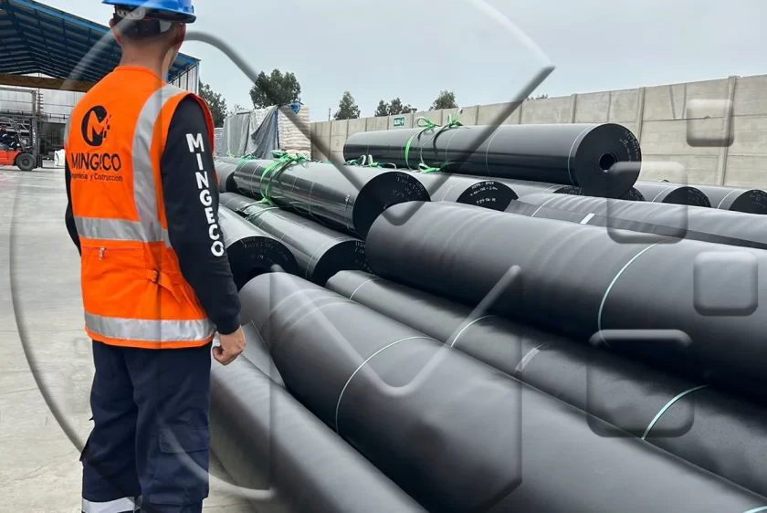 rollos de geomembrana hdpe