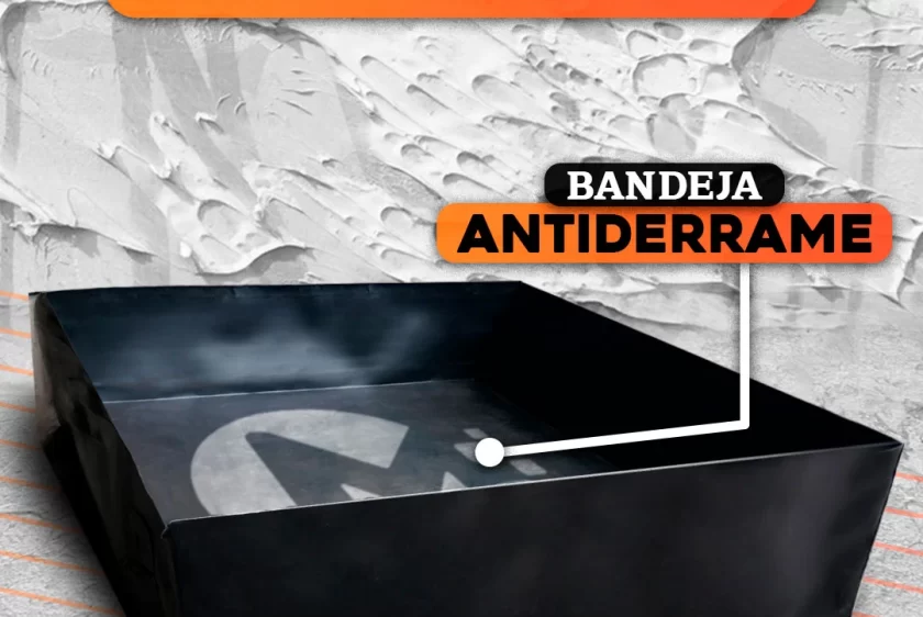 bandeja de contencion de derrame mingeco