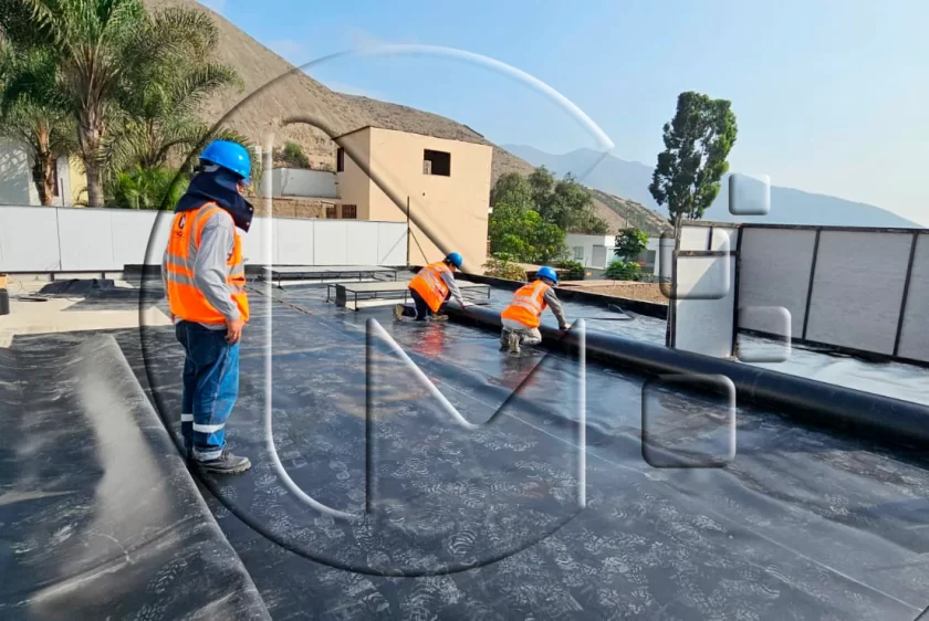 impermeabilizacion de techos con geomembrana hdpe