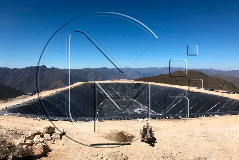 reservorio de geomembrana hdpe