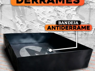 bandeja de contencion de derrame mingeco