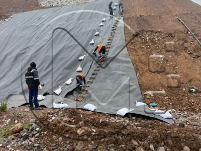 instalacion de geomembrana hdpe