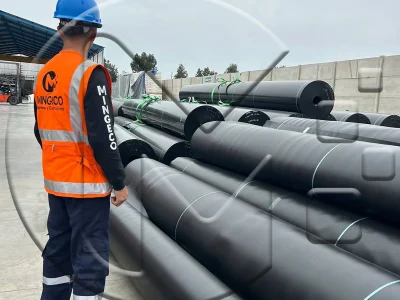 rollos de geomembrana hdpe