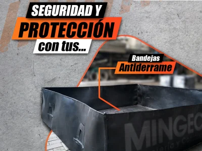 bandeja antiderrame hdpe